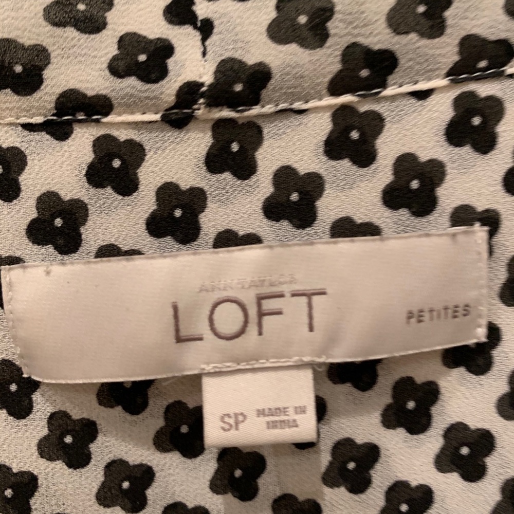 Loft Button Down Blouse - image 3